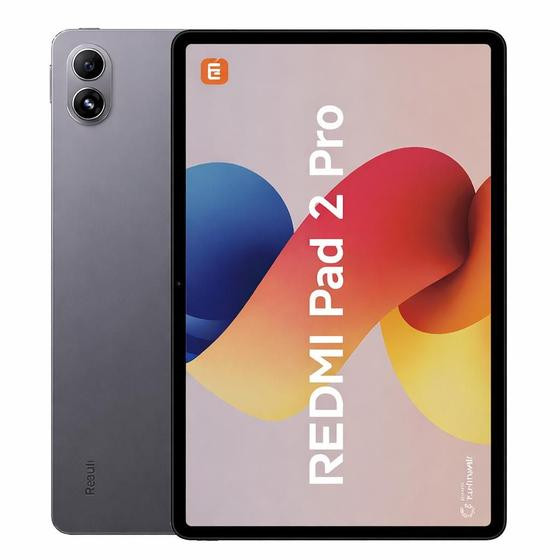 Tablet Xiaomi Redmi Pad 2 Pro 256GB, 8GB RAM, Tela 12,1 polegadas LCD, Câmera 13 MP, Bateria 12000 mAh, WiFi, Android, OctaCore, Design premium