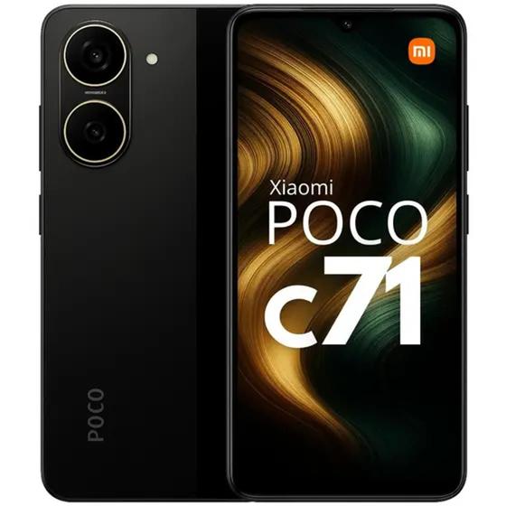 Celular Xiaomi POCO C71 Dual SIM de 128GB 4GB RAM de 6.88" 32MP 8MP