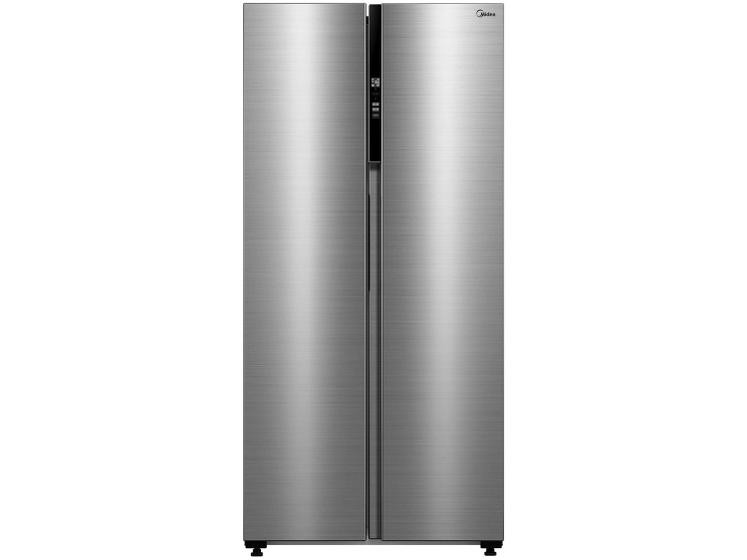 Geladeira Side By Side 442 Litros Inverter Conectada RS598 Midea Inox