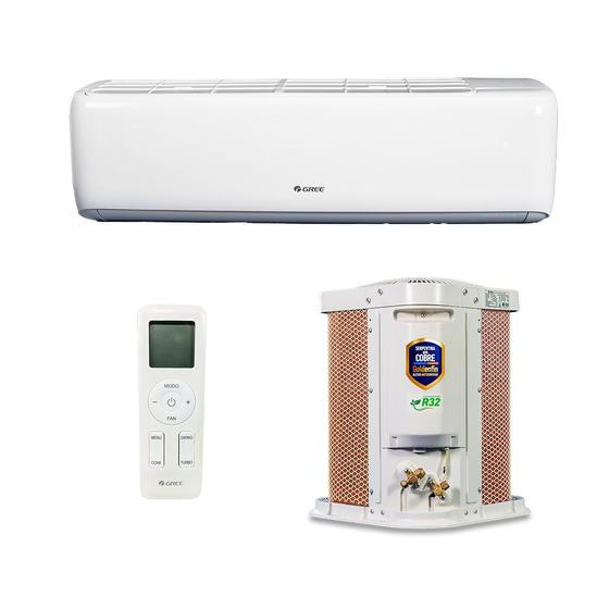 Ar Condicionado Split Hi Wall - Inverter R-32 - Gree - G-Classic - 12.000 BTUs - Frio - 220V Monofásico