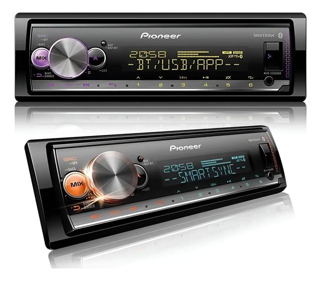 Rádio Automotivo Pioneer Mvhx3000bt Com Antena Interna AM FM Auto Rádio Usb Som Automotivo Bluetooth