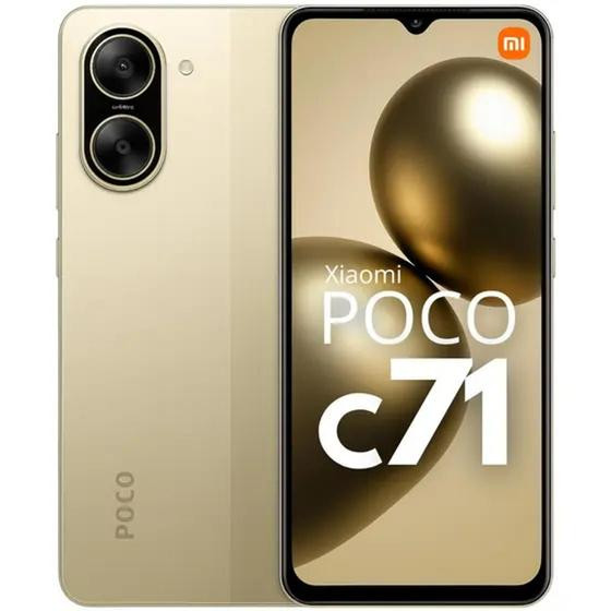 Celular Xiaomi POCO C71 Dual SIM de 128GB 4GB RAM de 6.88" 32MP 8MP