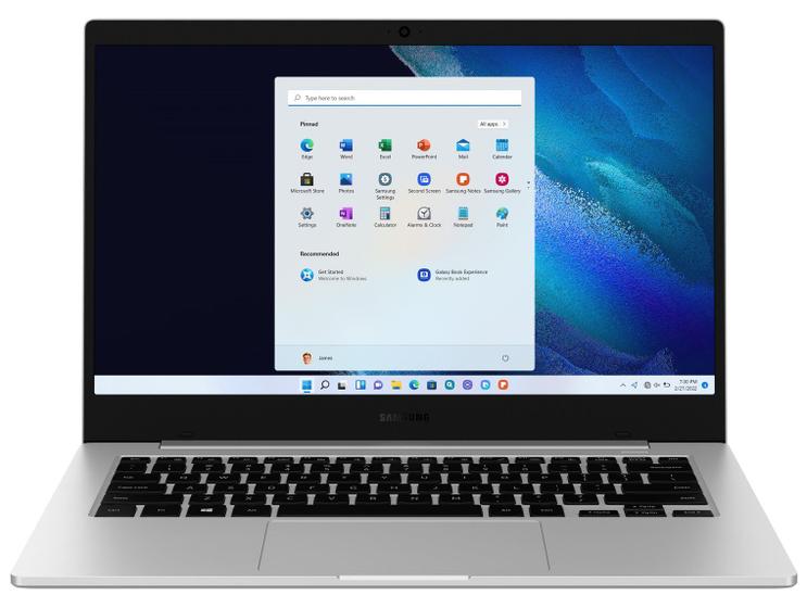 Notebook Samsung Galaxy Book Go NP340XLA-L0ABR Snapdragon 7C Gen 2 4GB RAM 14" Full HD Windows 11