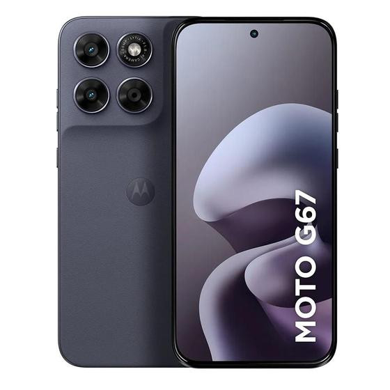 Smartphone Motorola Moto G67 5g 256gb 4gb Ram Chumbo