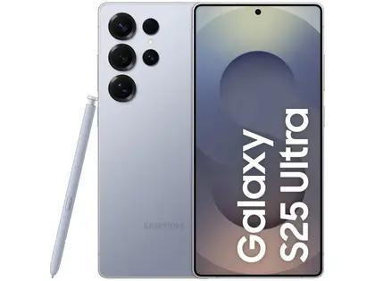 Smartphone Samsung Galaxy S25 Ultra5G 256GB 12GB RAM Câmera Quádrupla Tela Grande 6.9 Titânio Azul