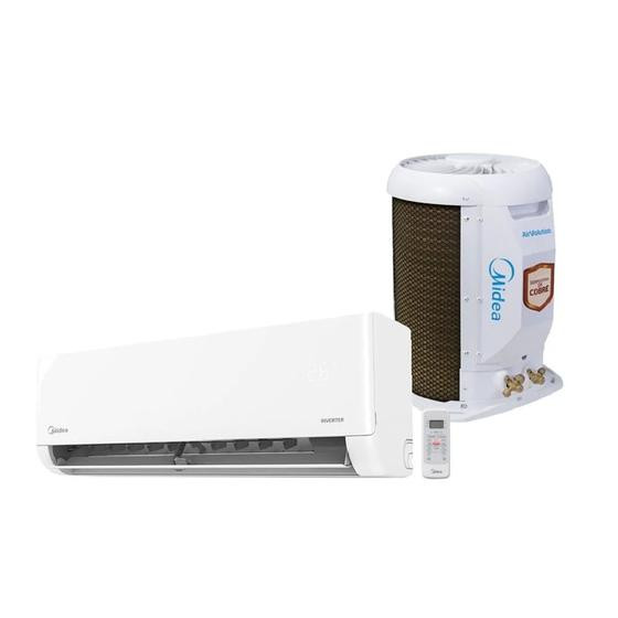 Ar Condicionado Split Midea Inverter AirVolution Lite 9000 BTU/h Frio 42EBVCA09M5 - 220 Volts - Springer Midea