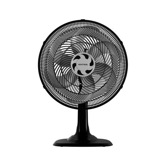 Ventilador de Mesa Ventisol Turbo 6P 40cm Preto 220V