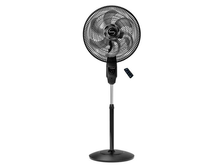 Ventilador de Coluna Mallory Chronos 40cm 6 Pás Grafite com Controle Remoto Super Power Turbo