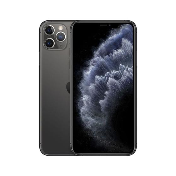 Usado: iPhone 11 Pro Max 256GB Cinza-espacial Bom Bateria 70% - Trocafy Apple