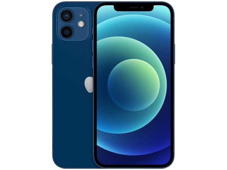 iPhone 12 Apple 256GB Azul Tela 6,1” 12MP iO