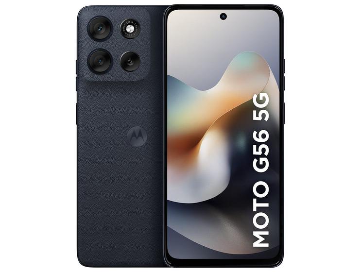 Smartphone Motorola Moto G56 5g 256gb 24gb 8gb Ram+16gb 50mp Grafite