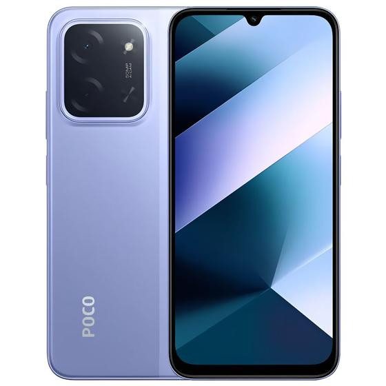 Smartphone Xiaomi Poco C85 Dual SIM 256GB 8GB RAM Câmera 50MP Tela 6.9" 4G Android