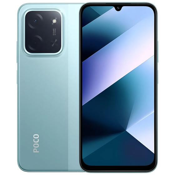 Smartphone Xiaomi Poco C85 Dual SIM 256GB 8GB RAM Câmera 50MP Tela 6.9" 4G Android