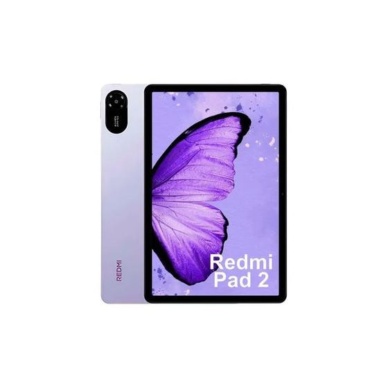 Tablet Xiaomi Redmi Pad 2, Armazenamento 256GB, 8GB RAM, Tela 11 polegadas 90Hz, Bluetooth, Android 15, Câmera 8MP, Bateria 9000mAh