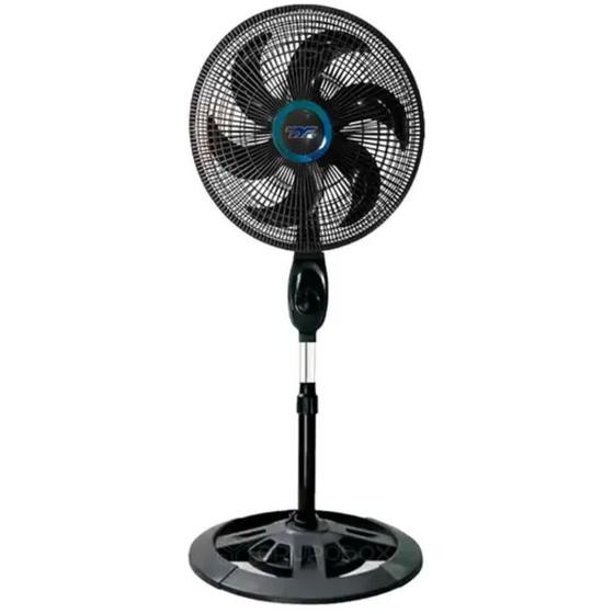 Ventilador de Coluna Super Power Bivolt 110V/220V Pedestal Potente, Oscilante e Altura Regulável - Mallory