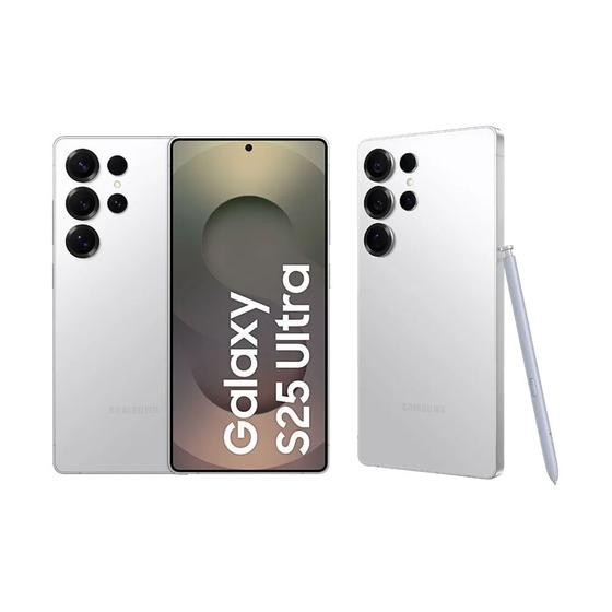 Celular Samsung Galaxy S25 Ultra 5G, 512GB, 12GB RAM, Câmera Quádrupla de 200+50+10+50, Tela Grande de 6.9"