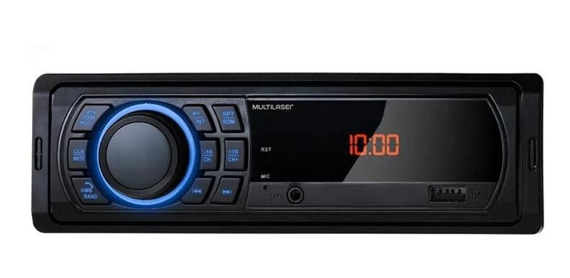 Imagem de Som automotivo mp3 player bluetooth usb 25w controle remoto