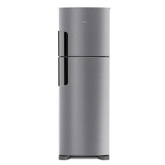 Imagem de Geladeira Consul Frost Free Duplex 386 litros com Altura Flex cor Inox - CRM44AK