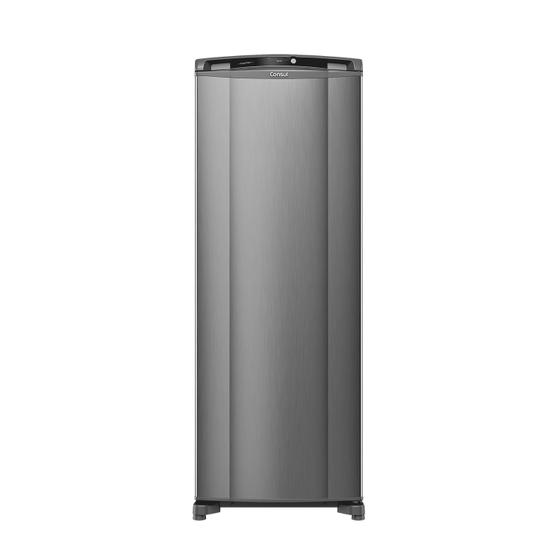 Geladeira Frost Free 337L com Espaço Extra Frio cor Inox Consul - CRB39MK