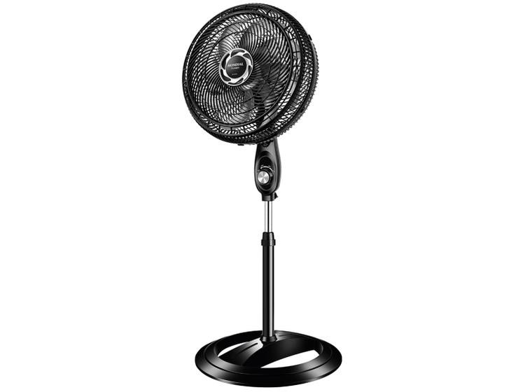 Imagem de Ventilador de Coluna Mondial Turbo NVT-40C-8P-B 40cm 8 Pás 3 Velocidades Preto e Prata