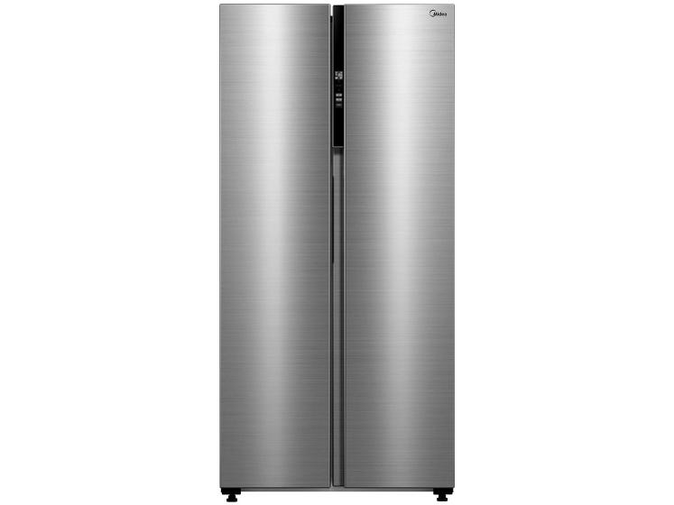 Geladeira/Refrigerador Midea Side by Side Prata 442L MDRS598FGA042
