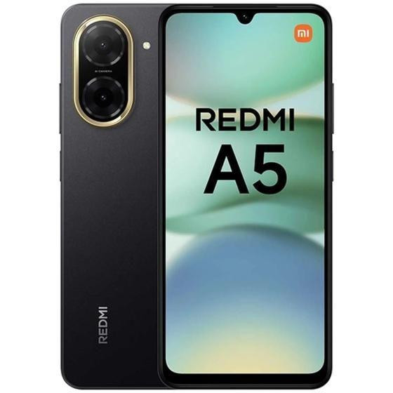 Smartphone Xiaomi Redmi A5 128GB 4GB RAM Dual SIM Tela 6.88 Preto