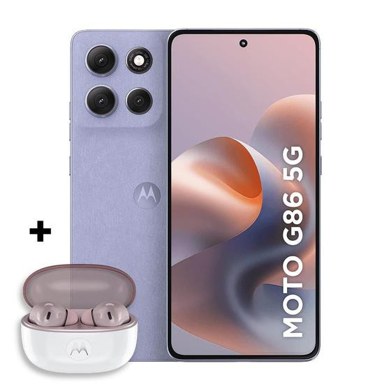 Kit Smartphone Motorola Moto g86 512 GB + Moto Buds 2