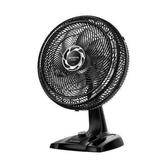 Imagem de Ventilador de Mesa Mondial Turbo 8 Pás NVT-40-8P-B - 40cm 220V